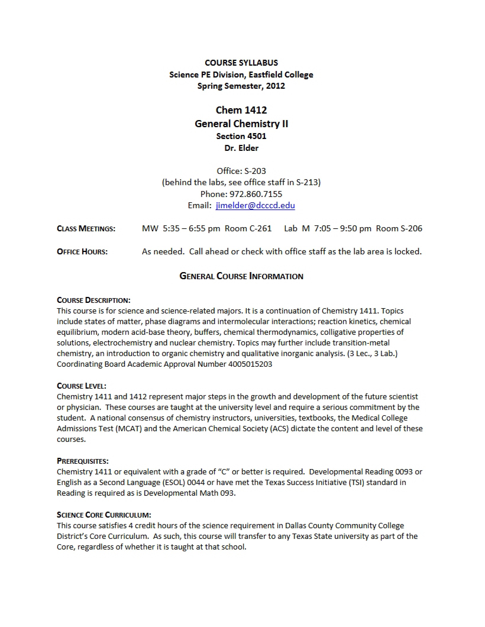 Syllabus