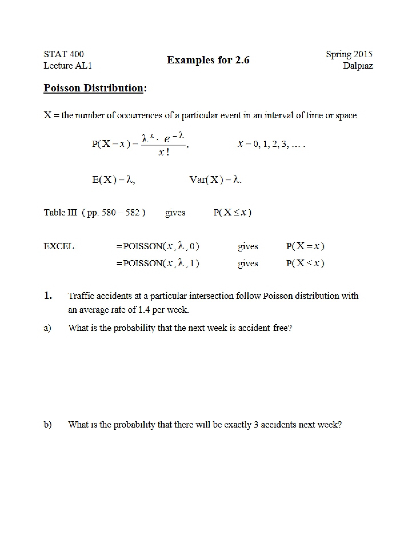 Exercise 2.6