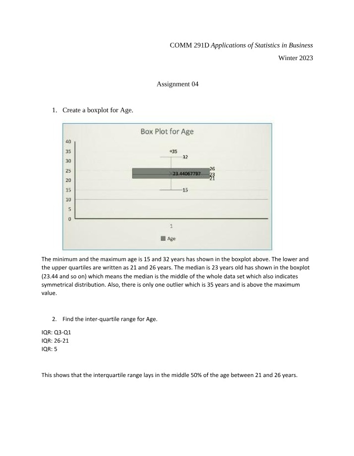 Stat 100 Assignment 04