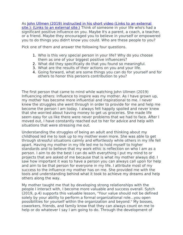 E Org 300 Discussion 3