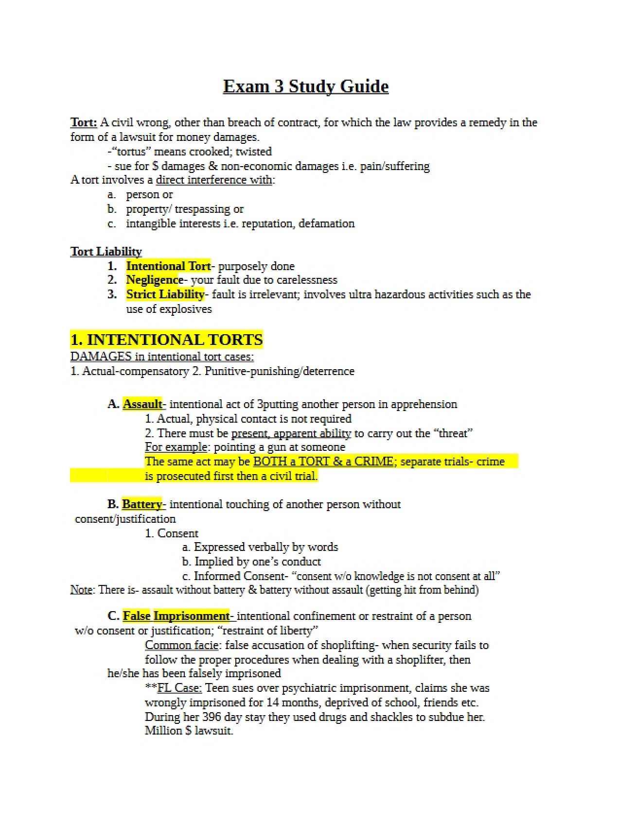 Assessment Three - Version Three
