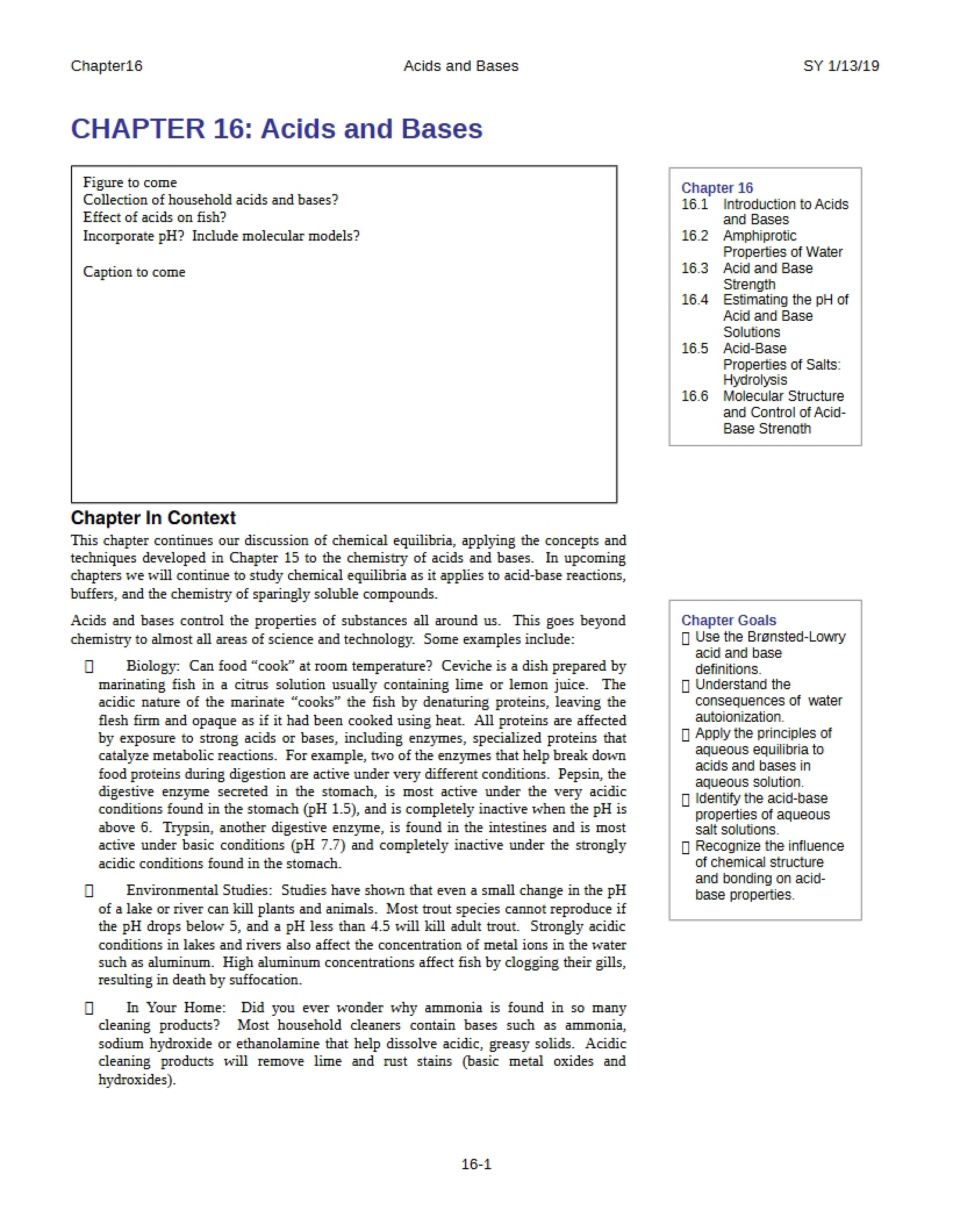 Chemistry of Acids and Bases
