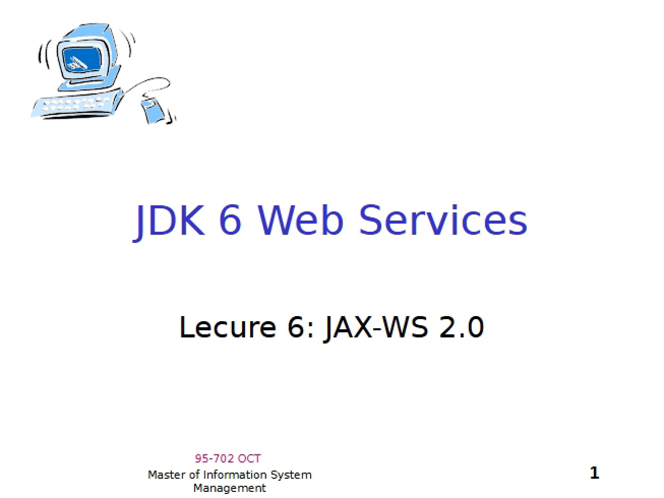 SOA Lecture Materials