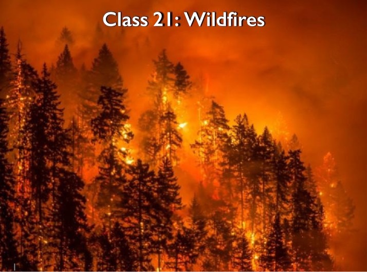 Wildfires - Fire Triangle, Spread, and Suppression