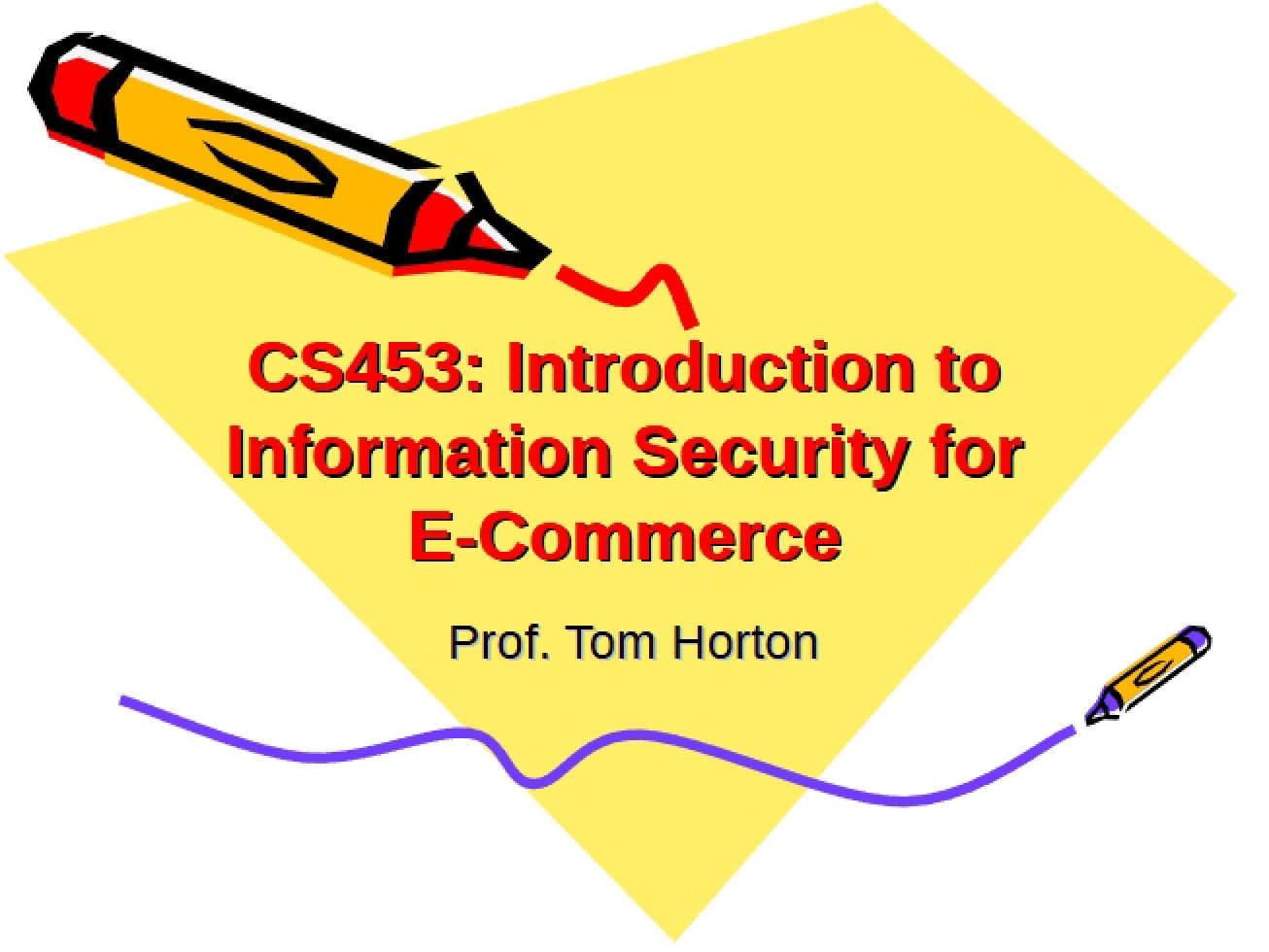 E-Commerce Information Security Intro