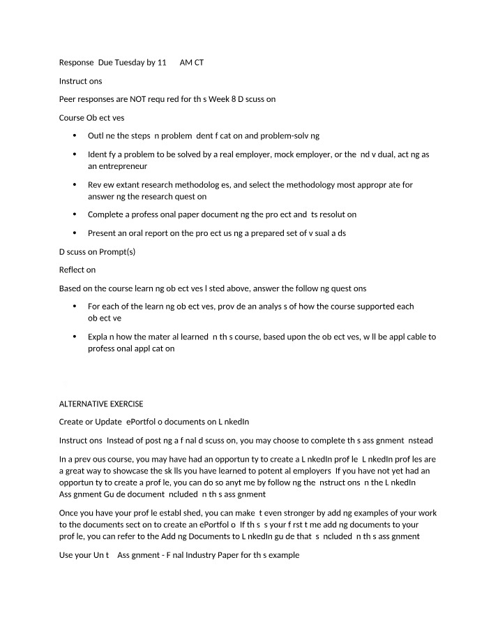 Problem Identification and Problem-Solving Steps