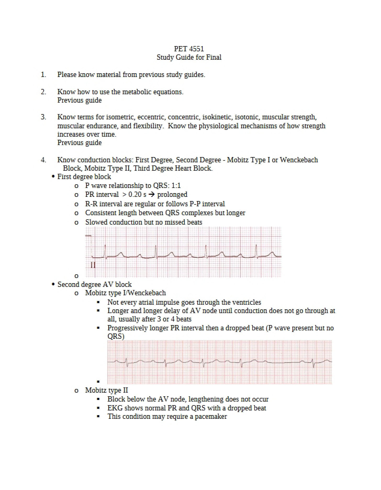 Final Exam Guide