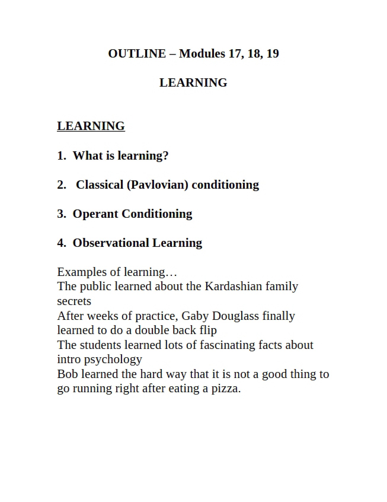 Processes of Learning 5