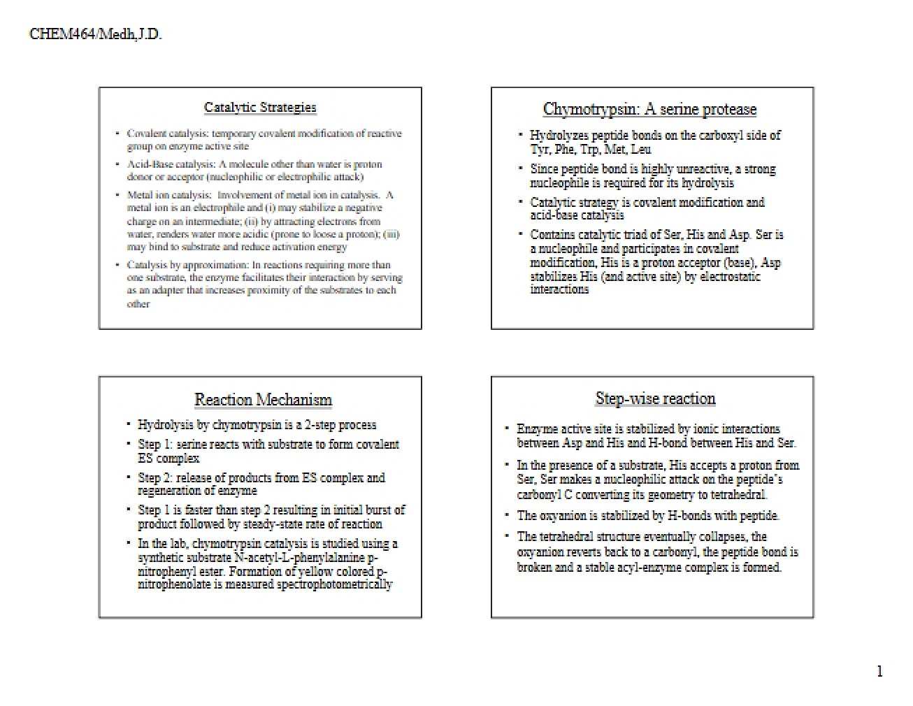 Strategies for Catalysis