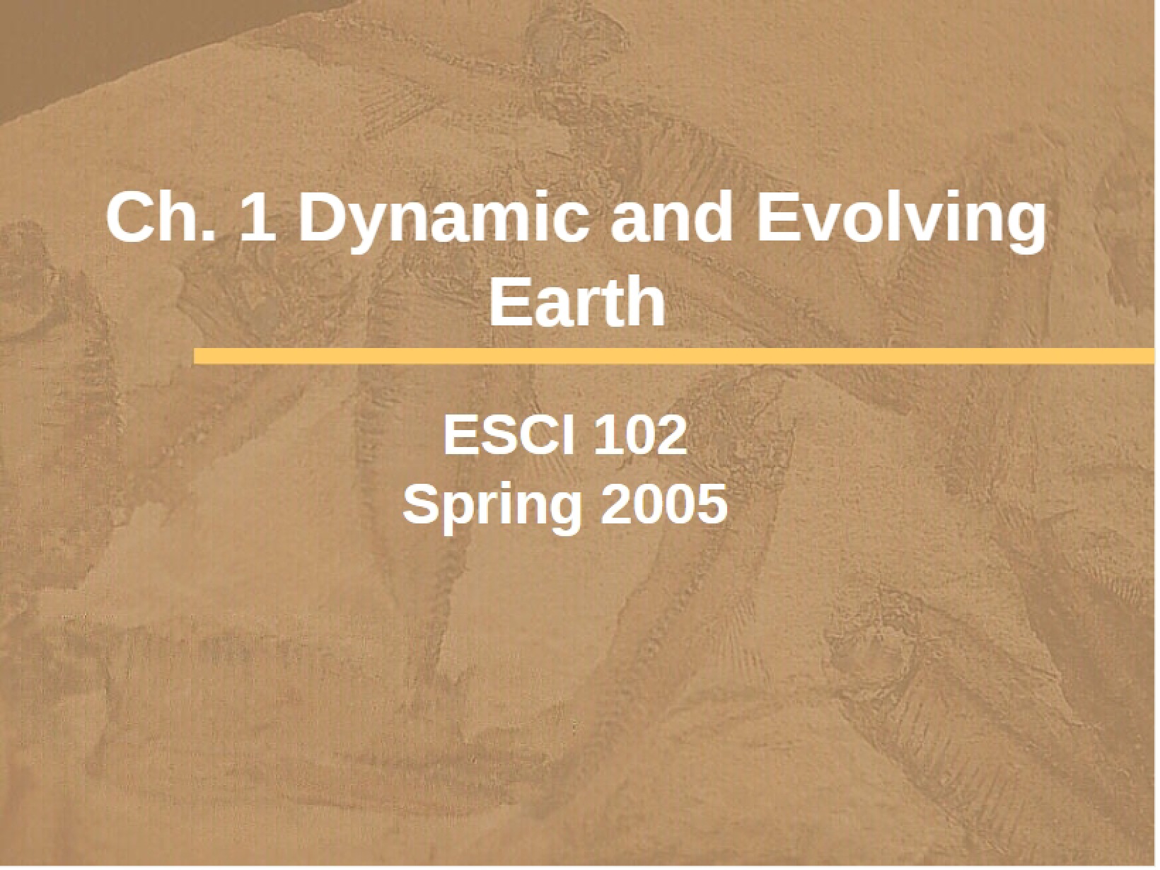 Earth Dynamic and Evolving