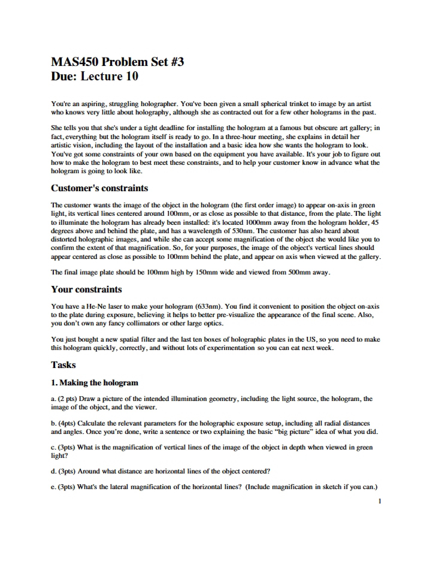 Photography Lecture Notes