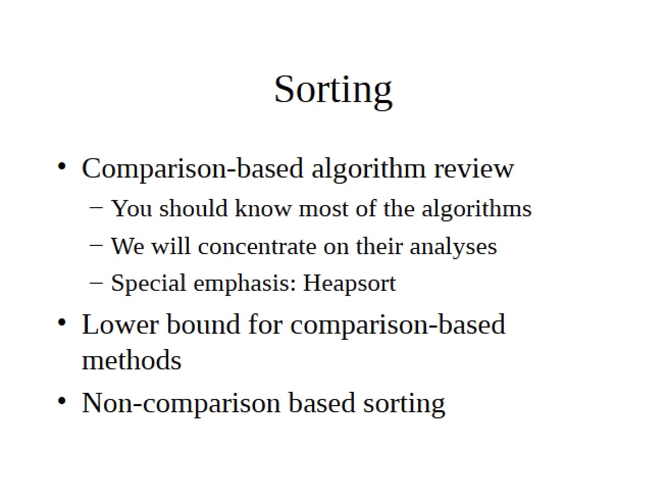Algorithm Design Lecture Notes