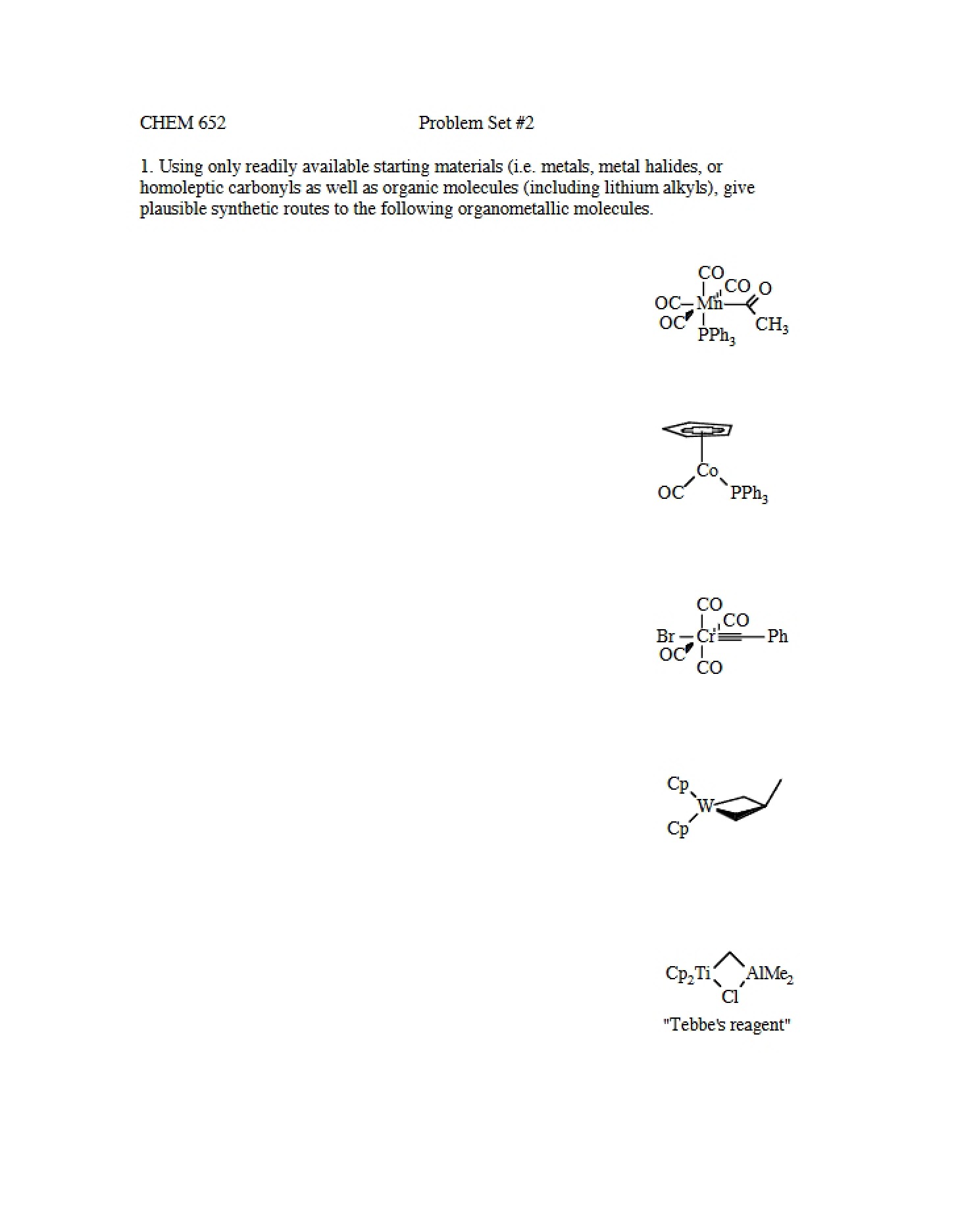 Problem Set #2