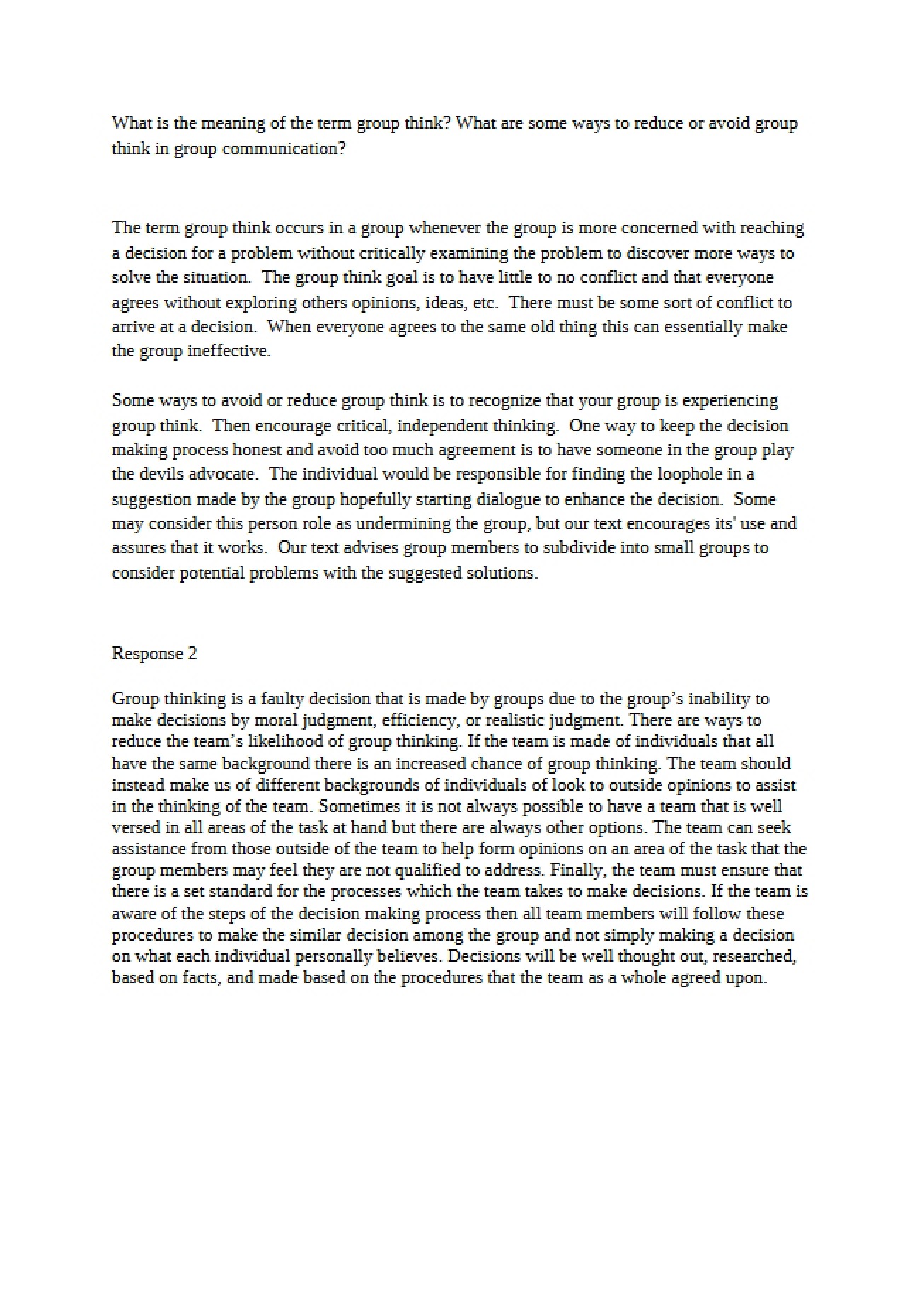 Business Communication Research Paper