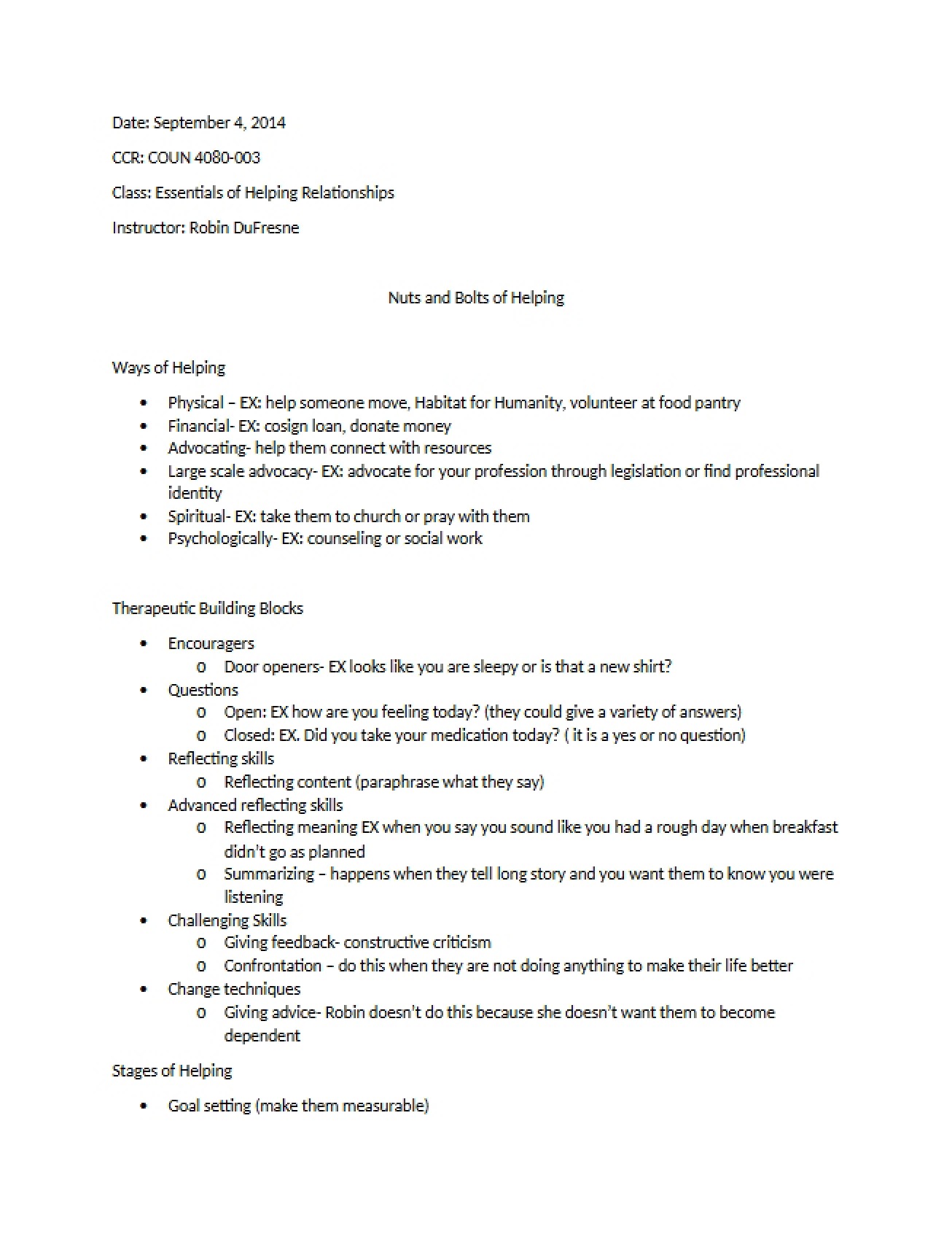 Skills of Invitation