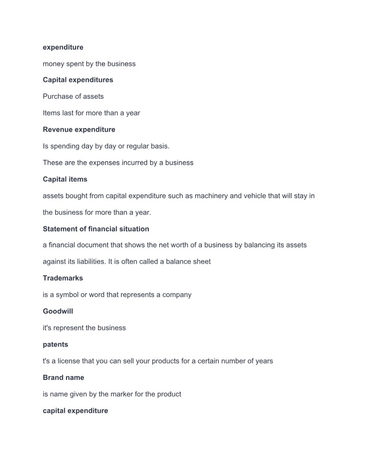 Glossary - Math for Business and Personal Finance