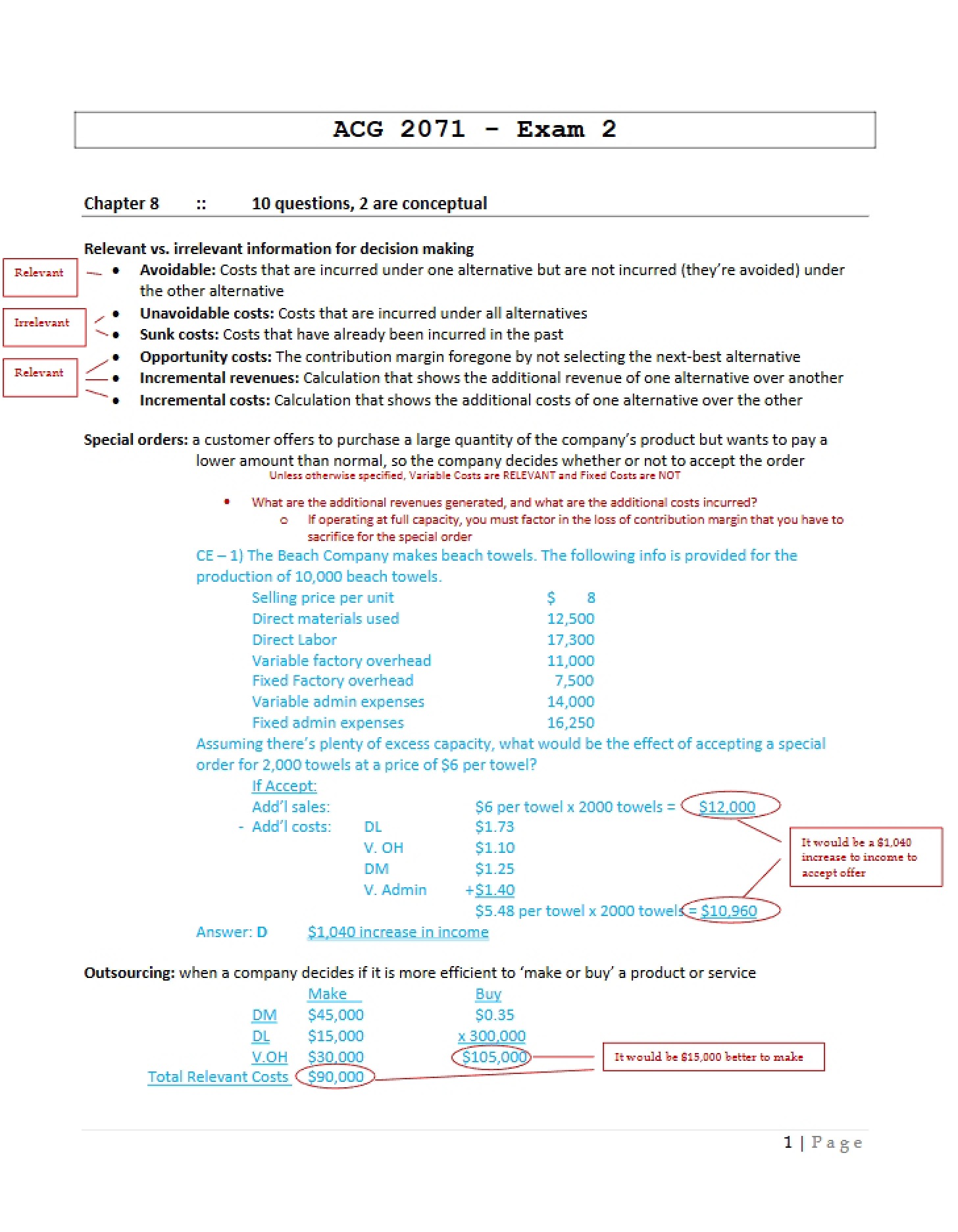 Second Assessment