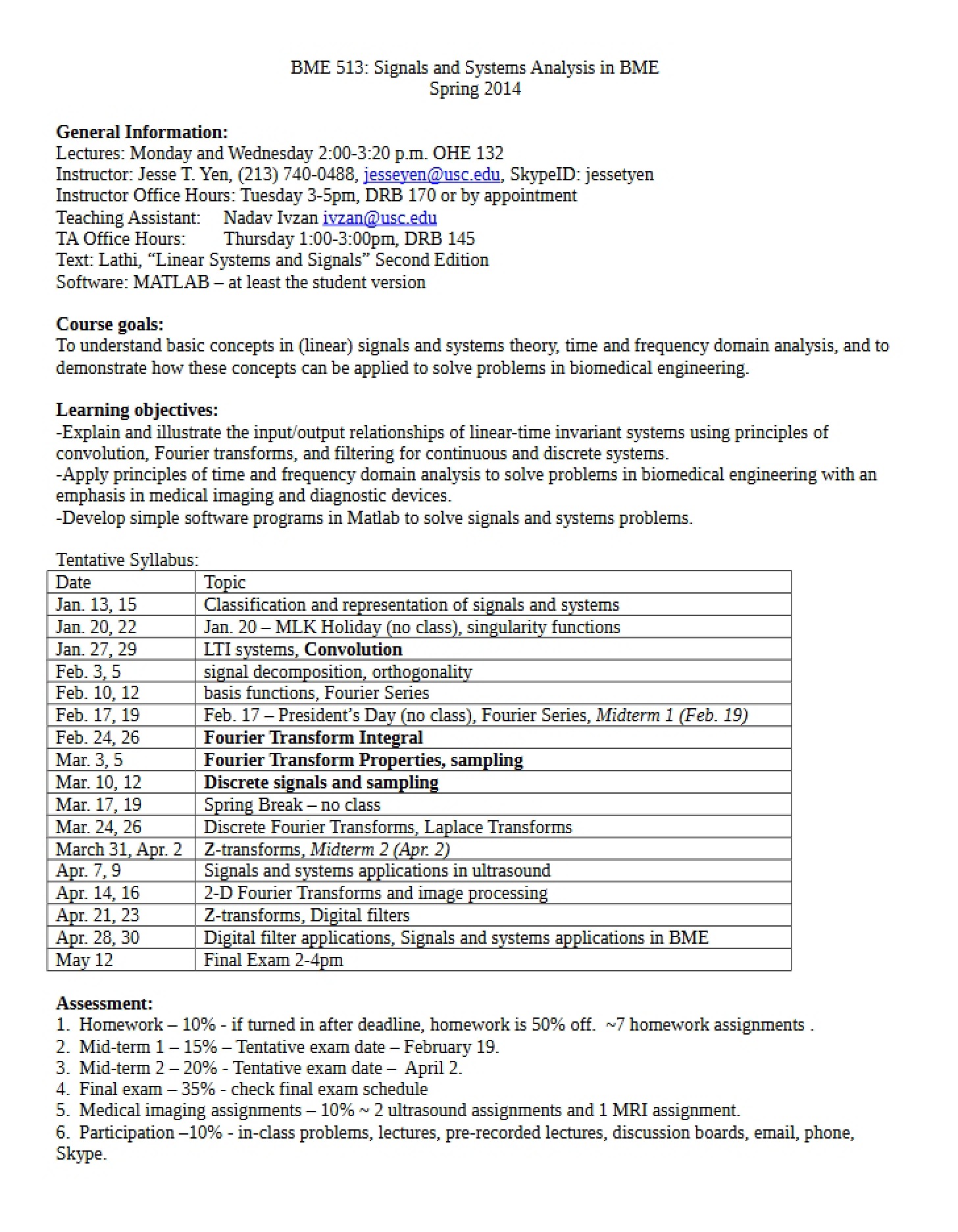 Spring 2014 Syllabus (513)