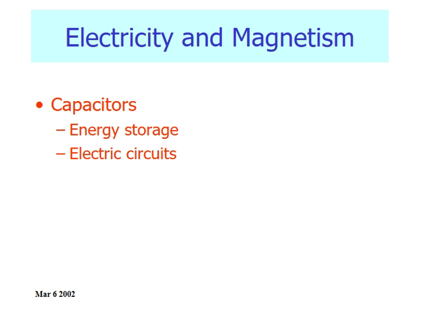 Magnetism and Electricity - 27 Pages