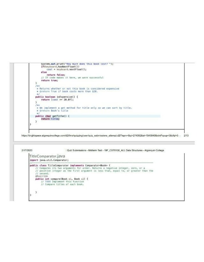 TitleComparator Java Source Code