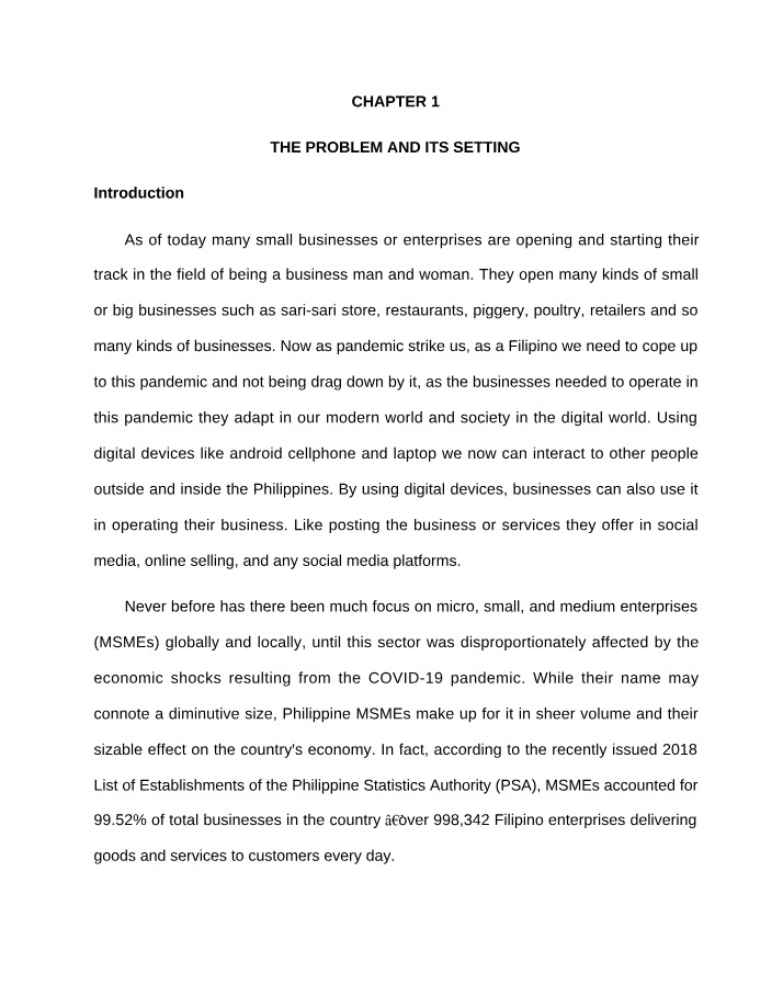 Pandemic Adaptation - Digitalization Impact on MSMEs