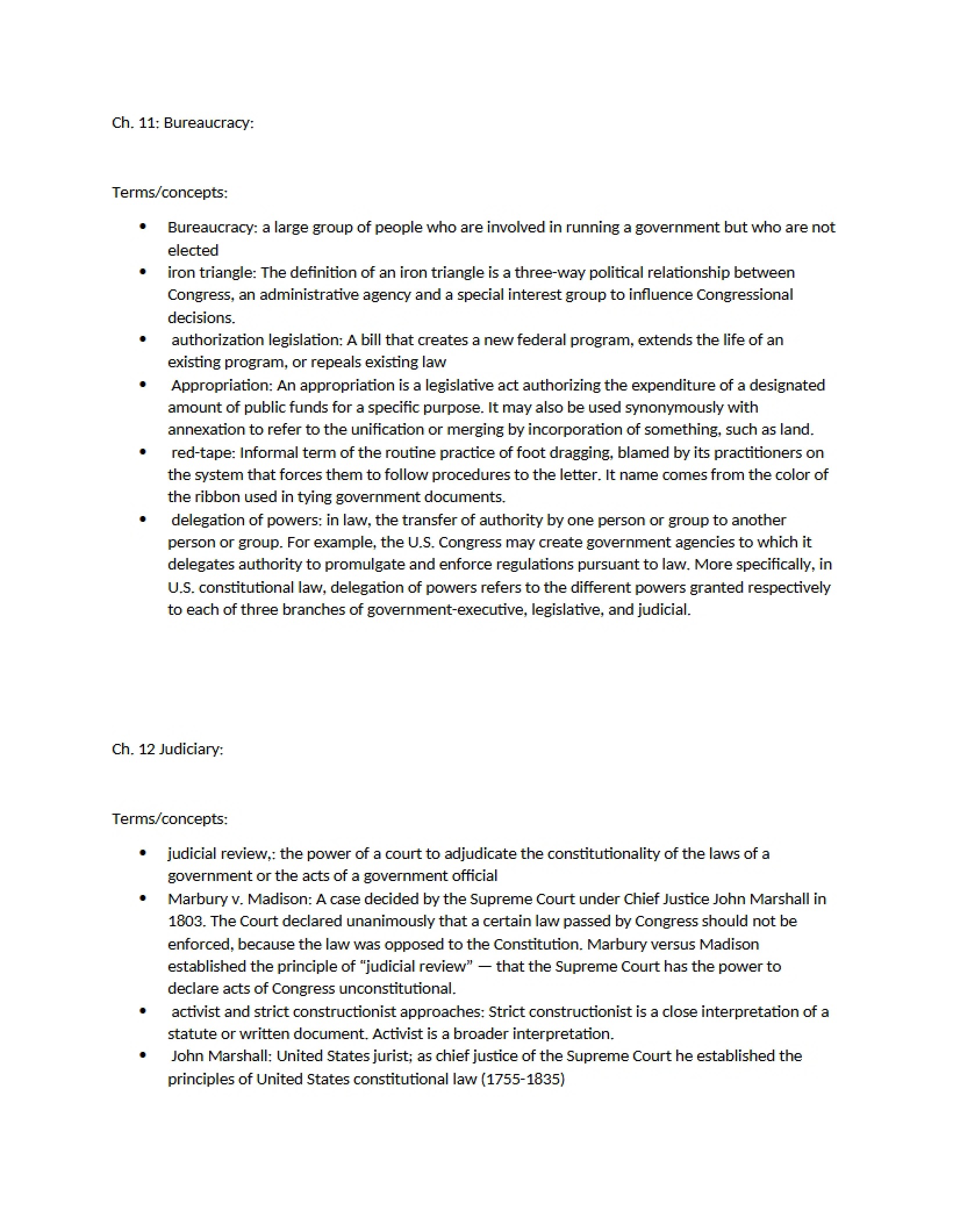 Bureaucratic System