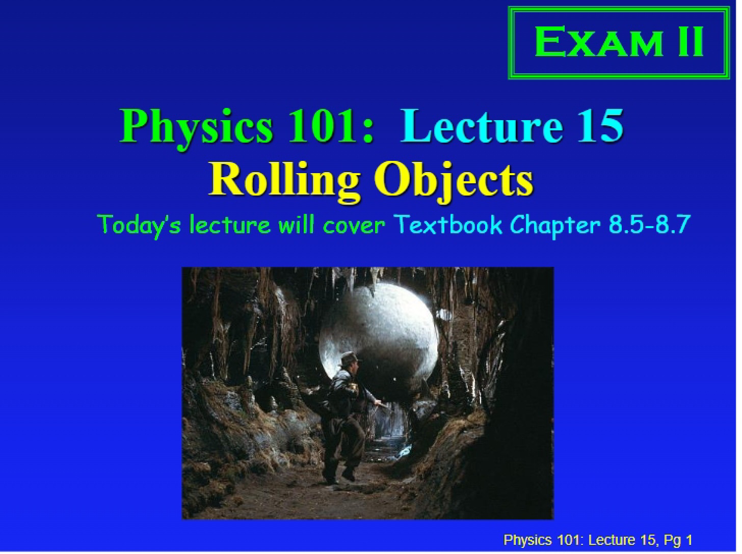 Class Handout 16