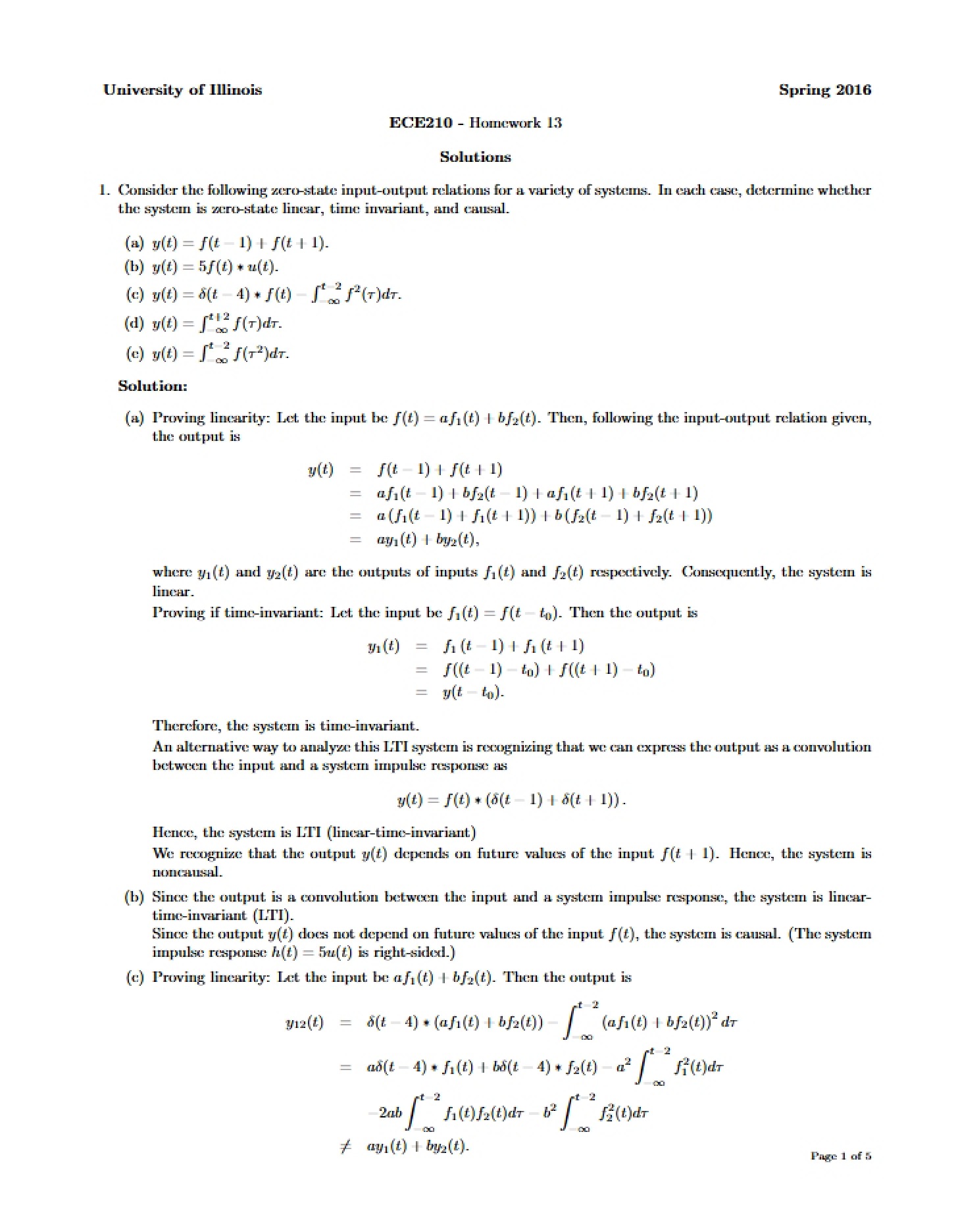 Solution Set 13