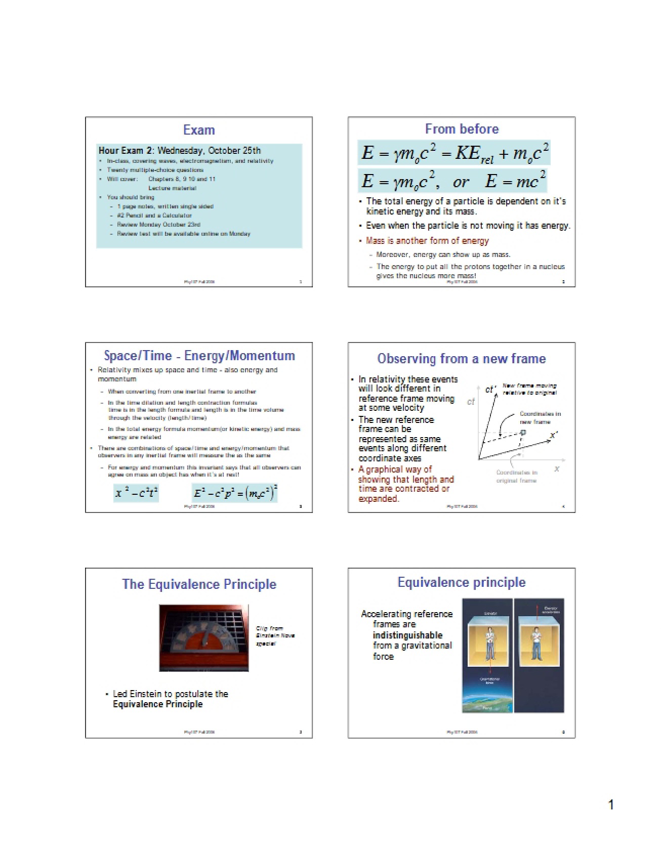 Topic Notes