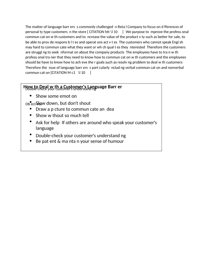Improving Customer Communication and Overcoming Language Barriers