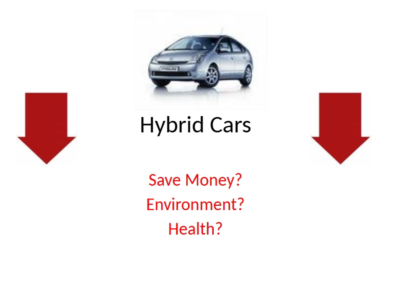 Cars with Hybrid Technology