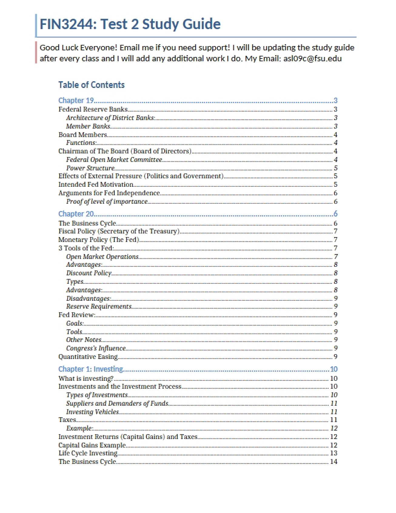 Second Test for Financial Markets and Institutions