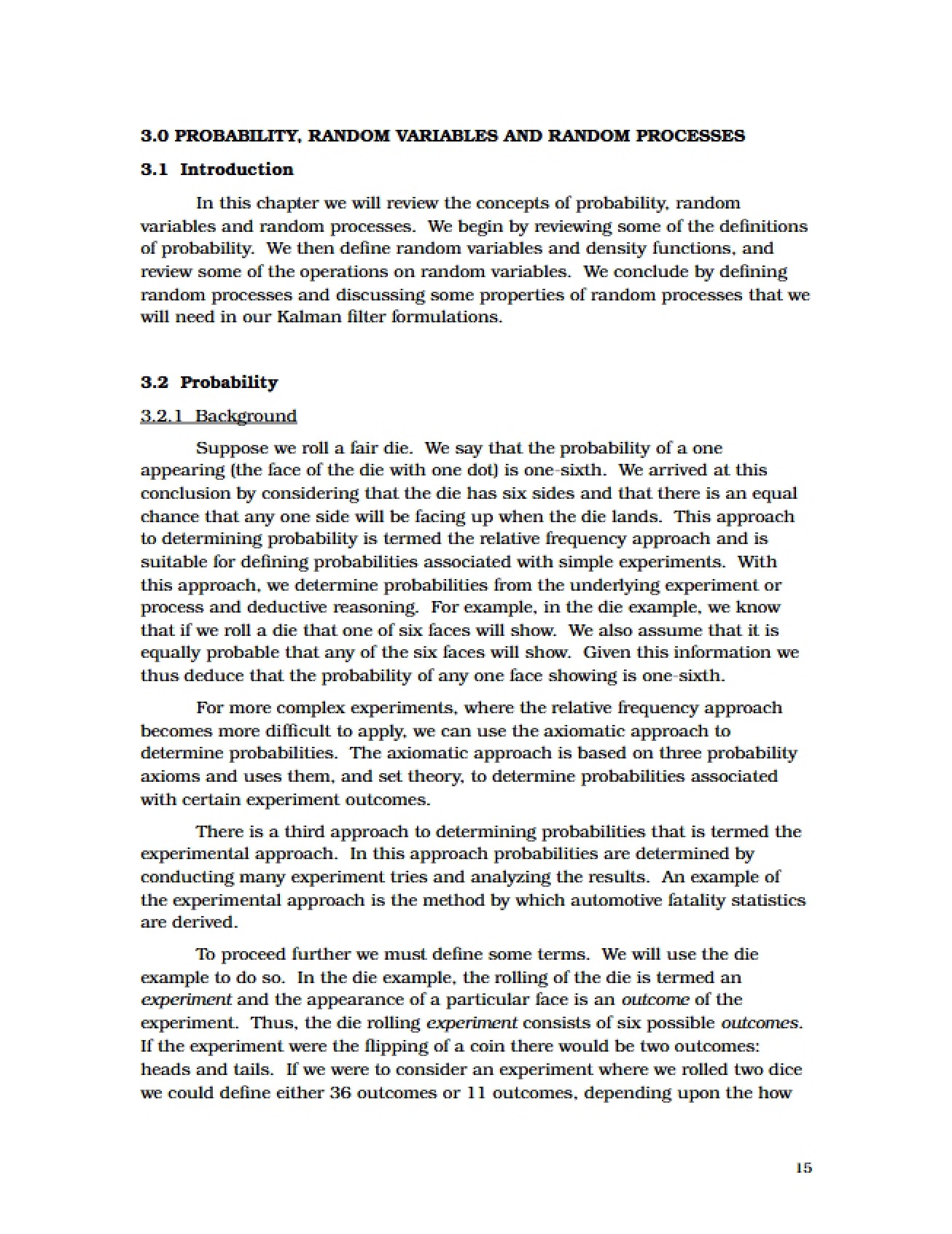 Random Processes, Random Variables, and Probability