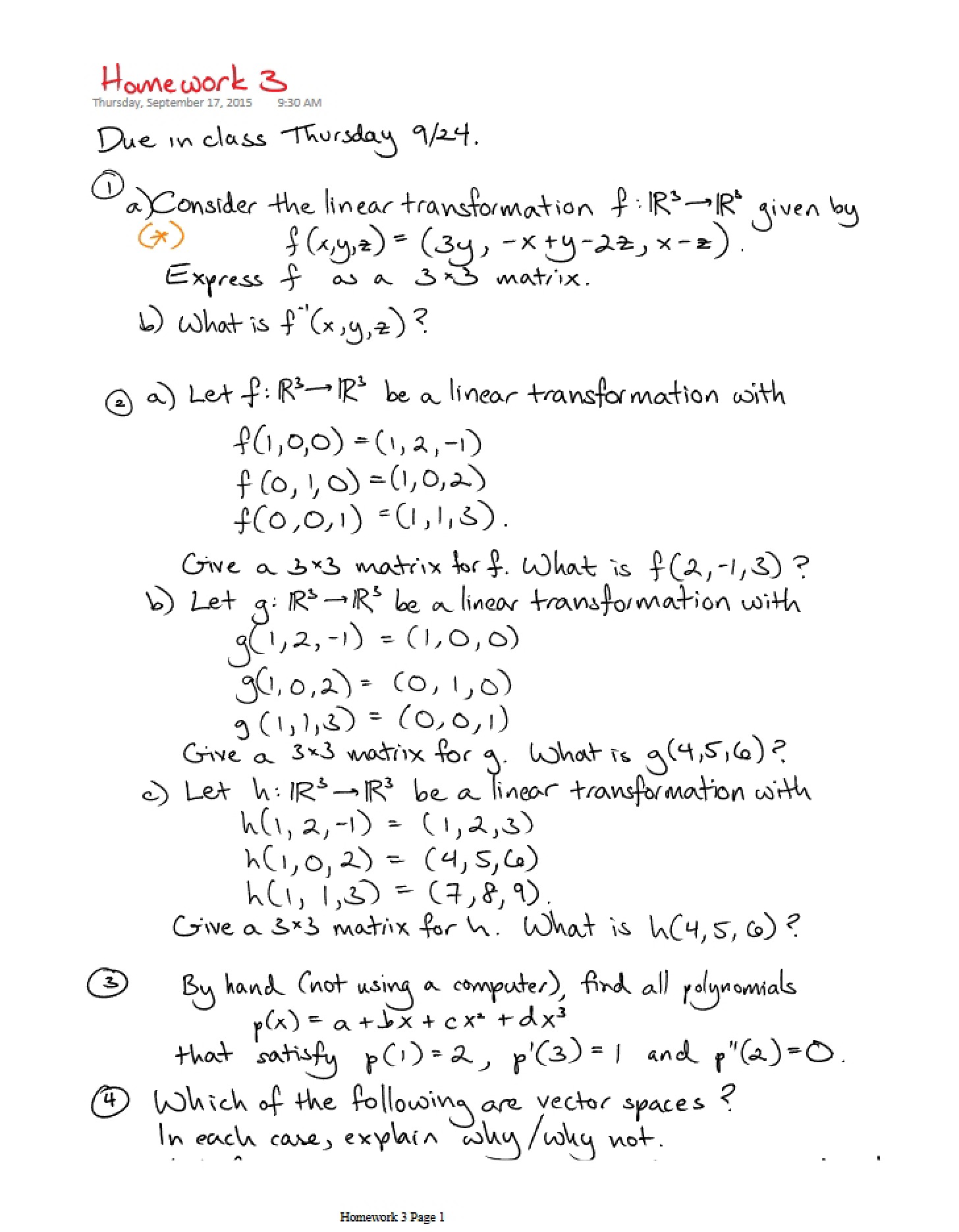 Assignment Three