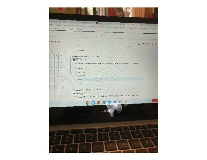 Test for Unit 6