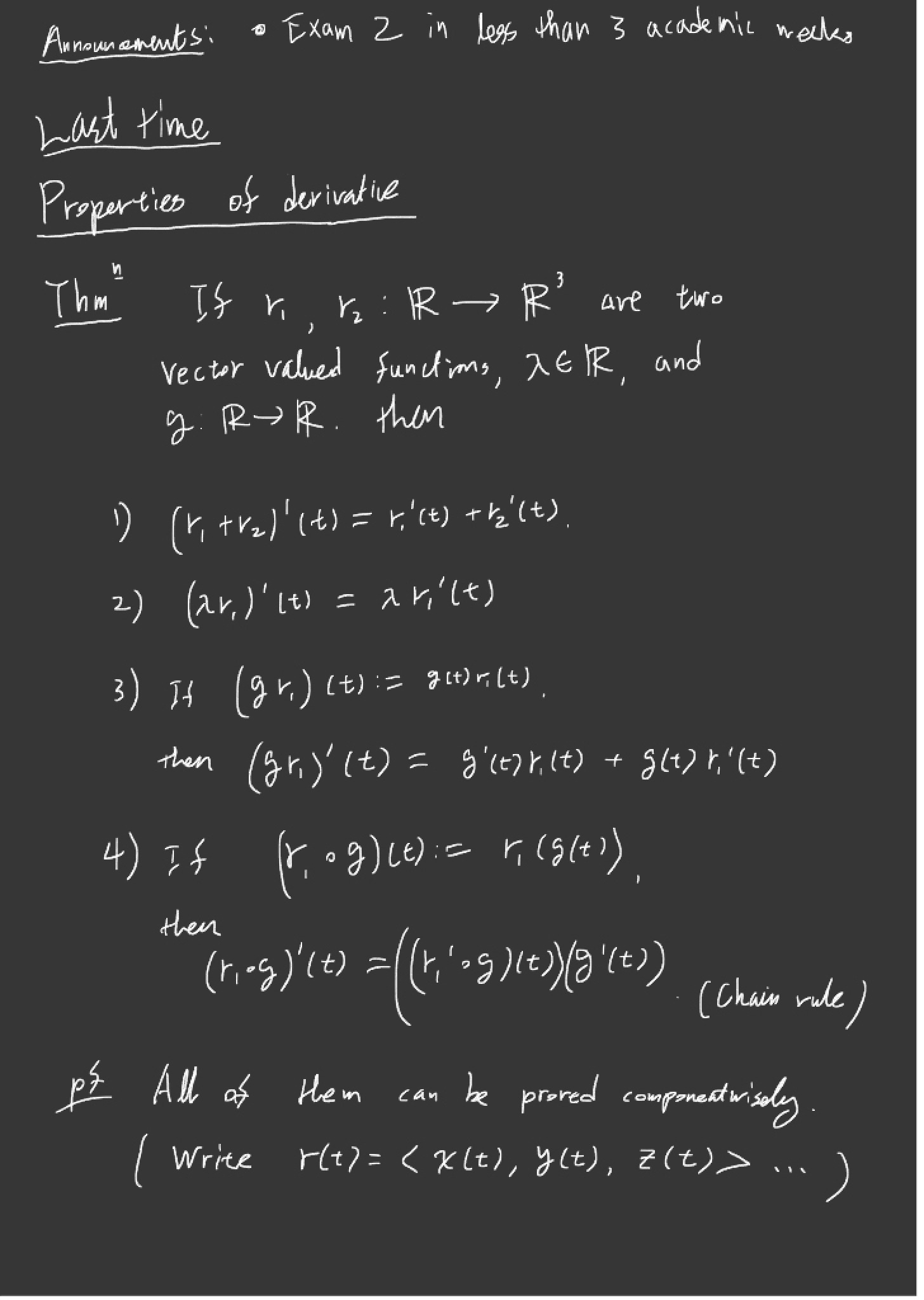 Manual for Exam Prep