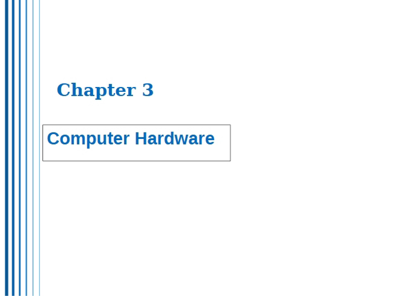Computer Hardware