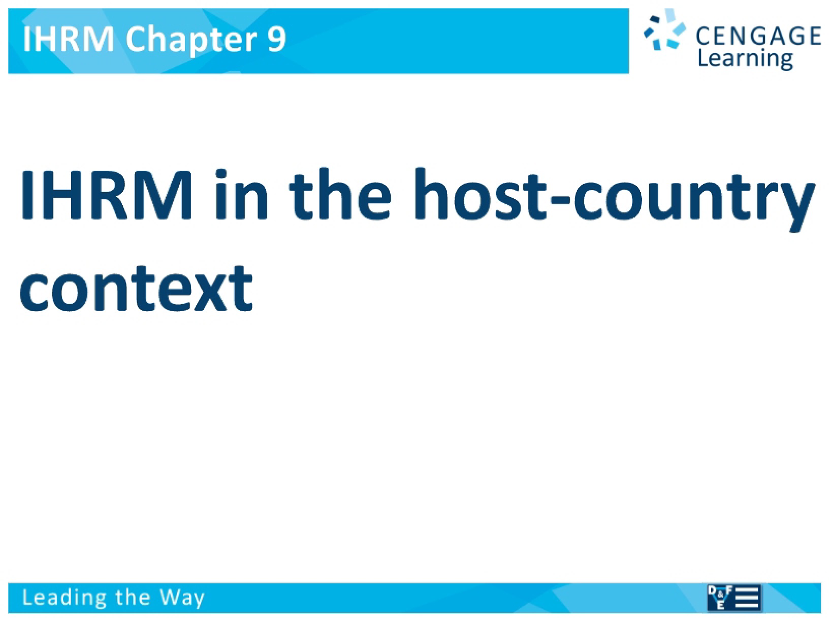 Host-Country Context for IHRM