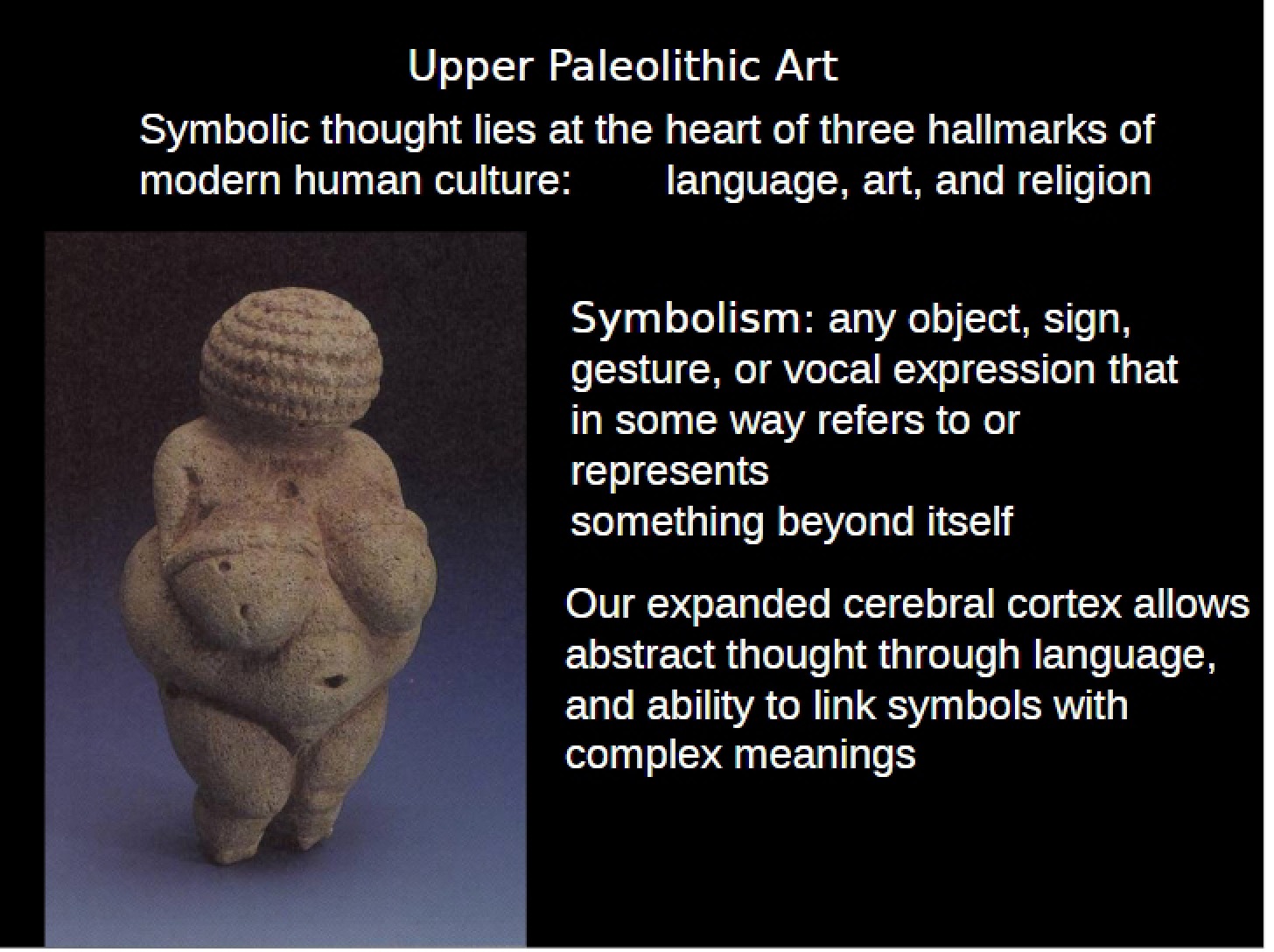 Upper Paleolithic Art (2011)