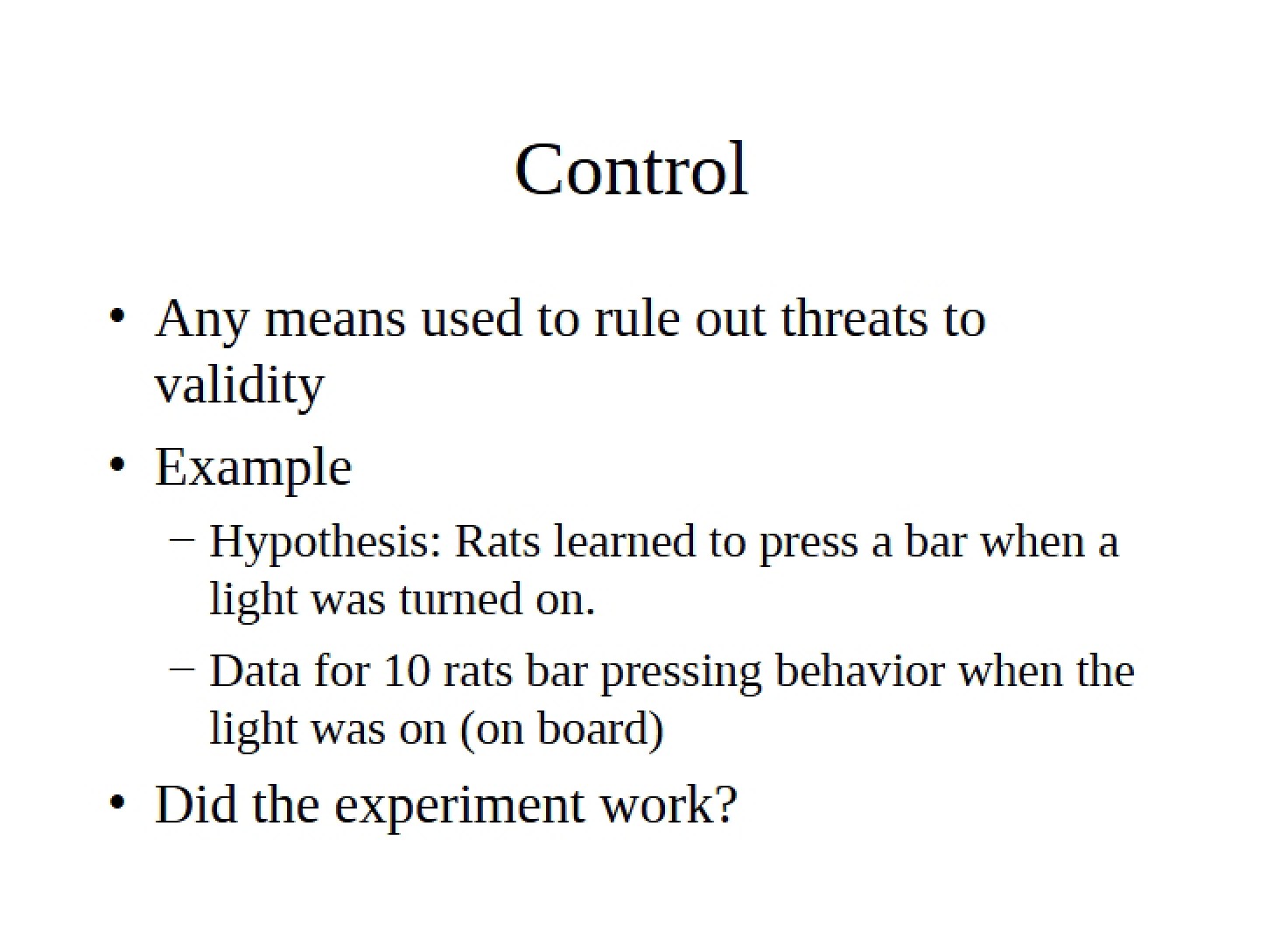 Web-Based Control