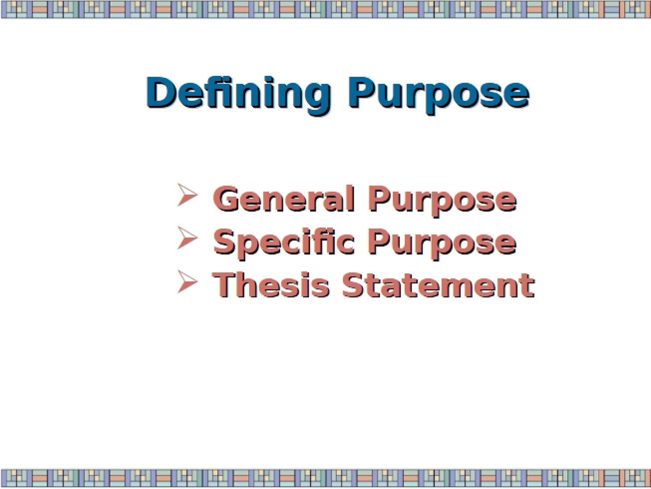 Topic Choice and Development