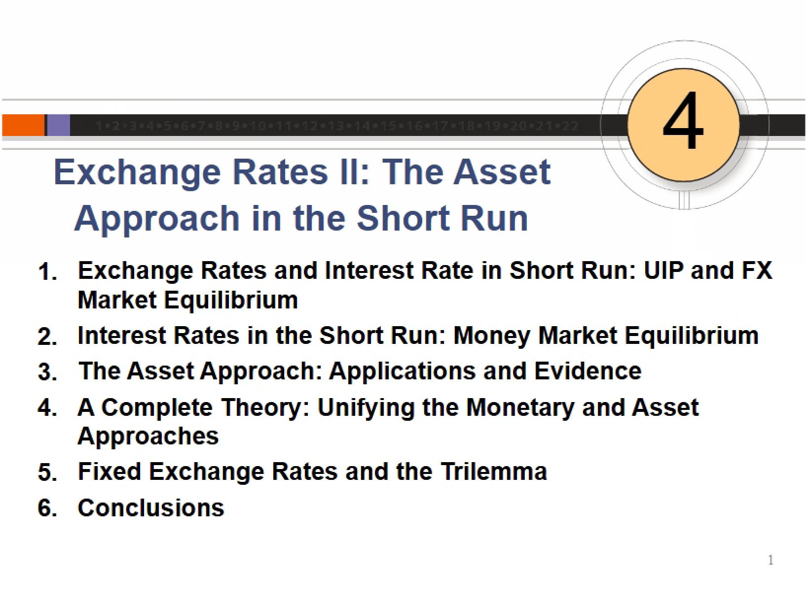 International Finance Chapter Four