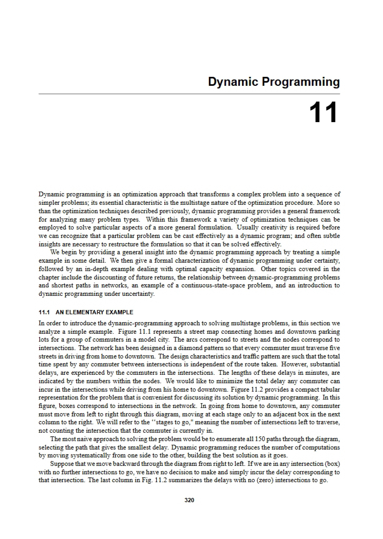 Dynamic Programming Methods