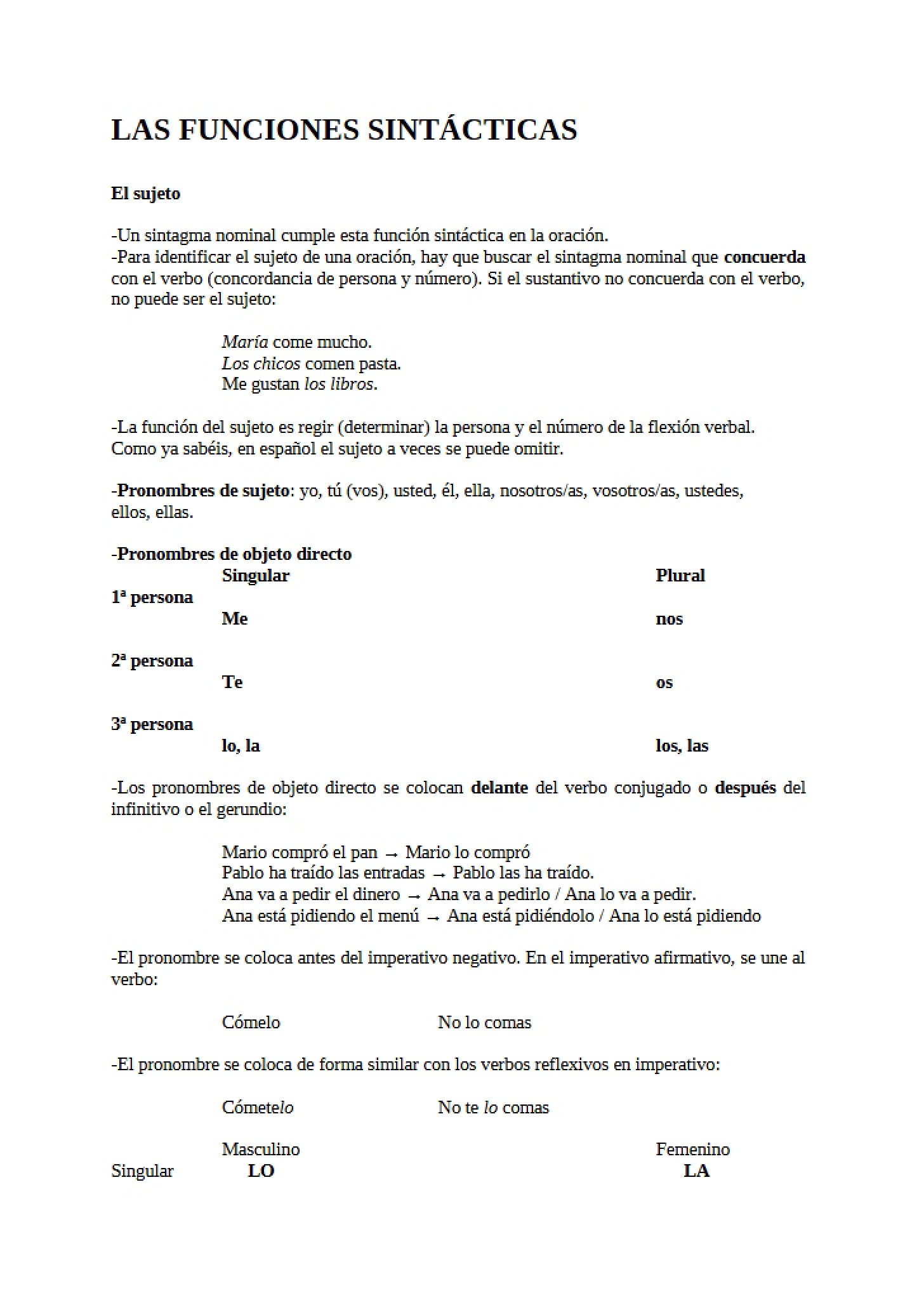 Academic Notes
