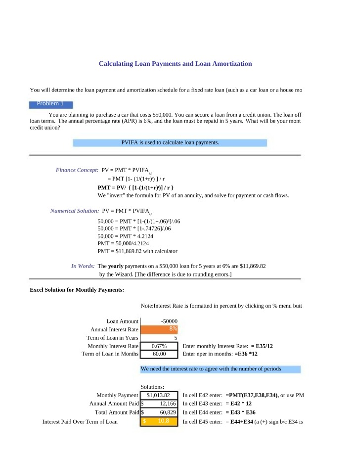 Understanding Amortization and Loan Payments
