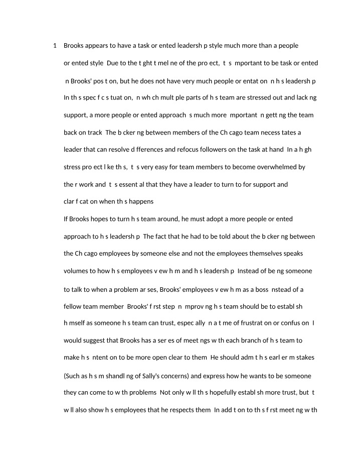 Written Assignment for Module 2