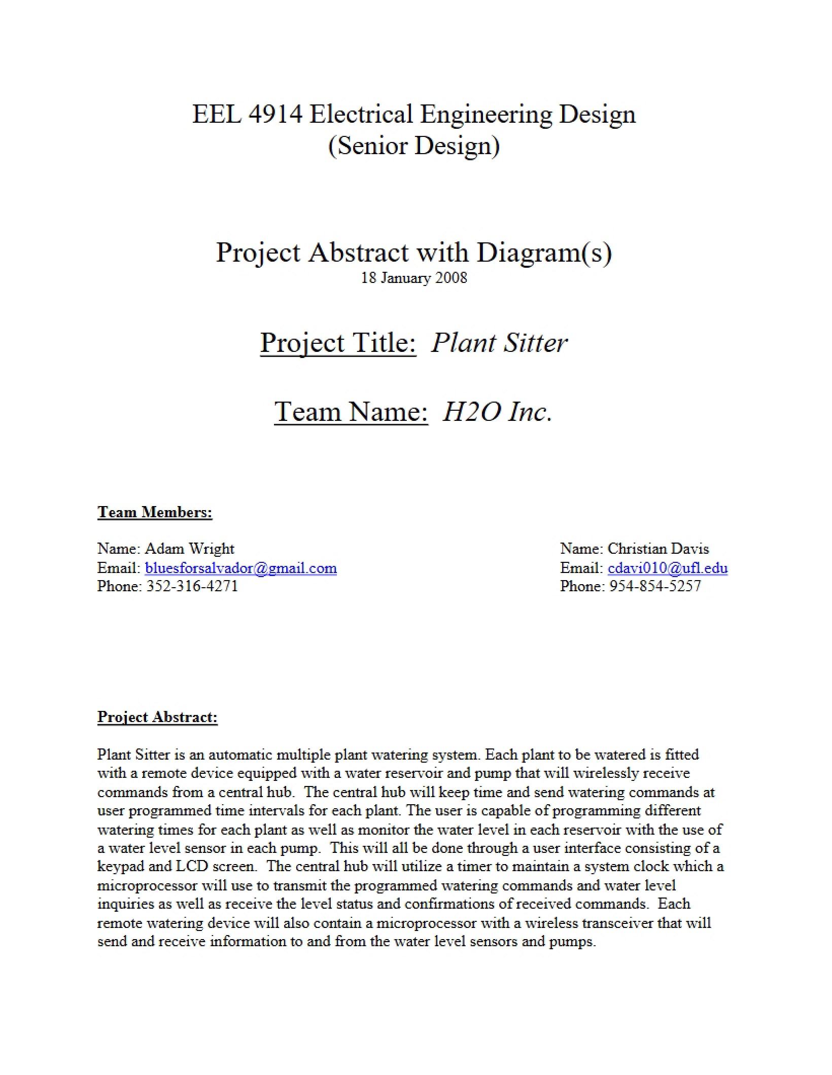 Design for Electrical Engineering