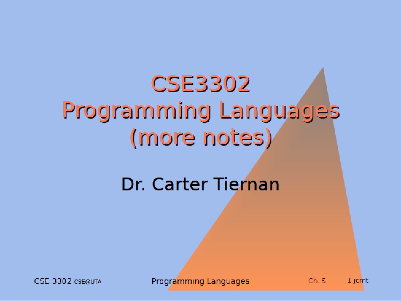 Computer Programming Languages