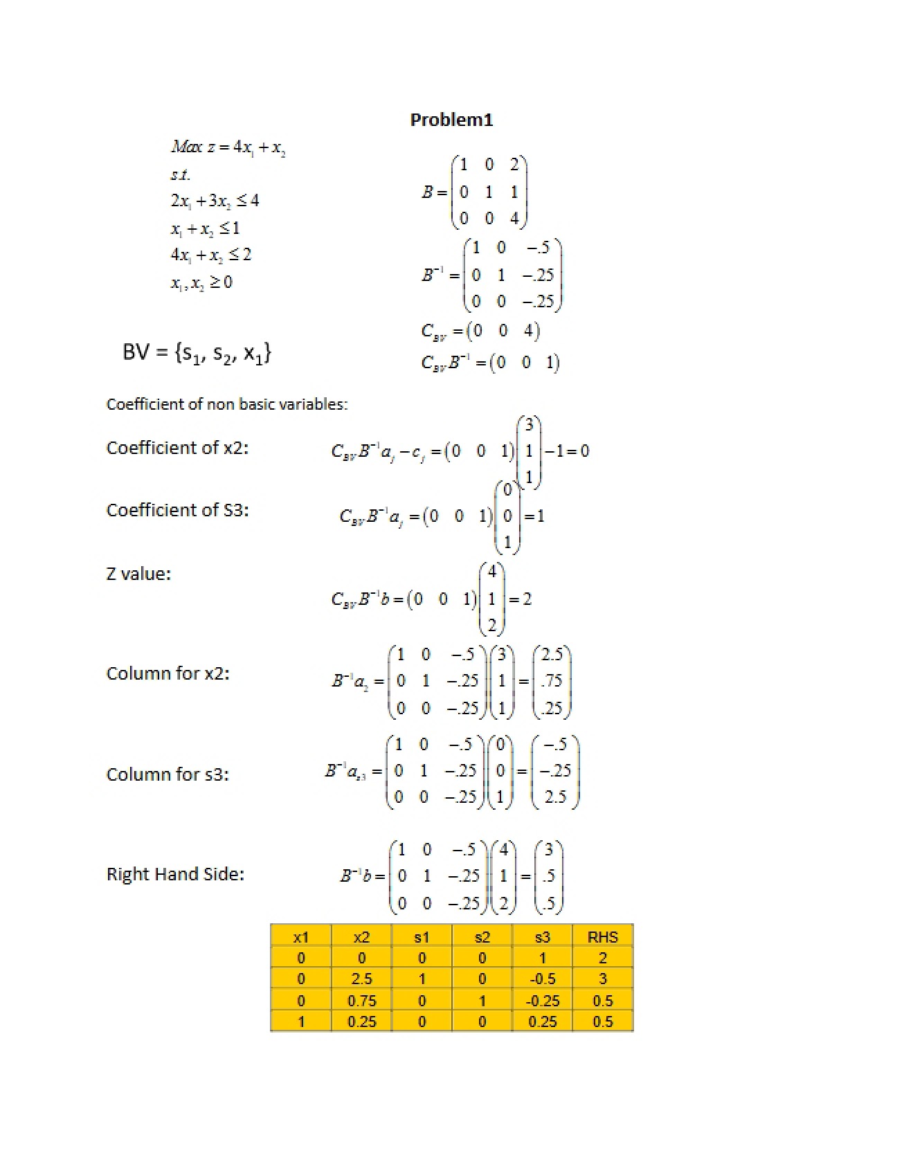 Solution Key for Homework 4