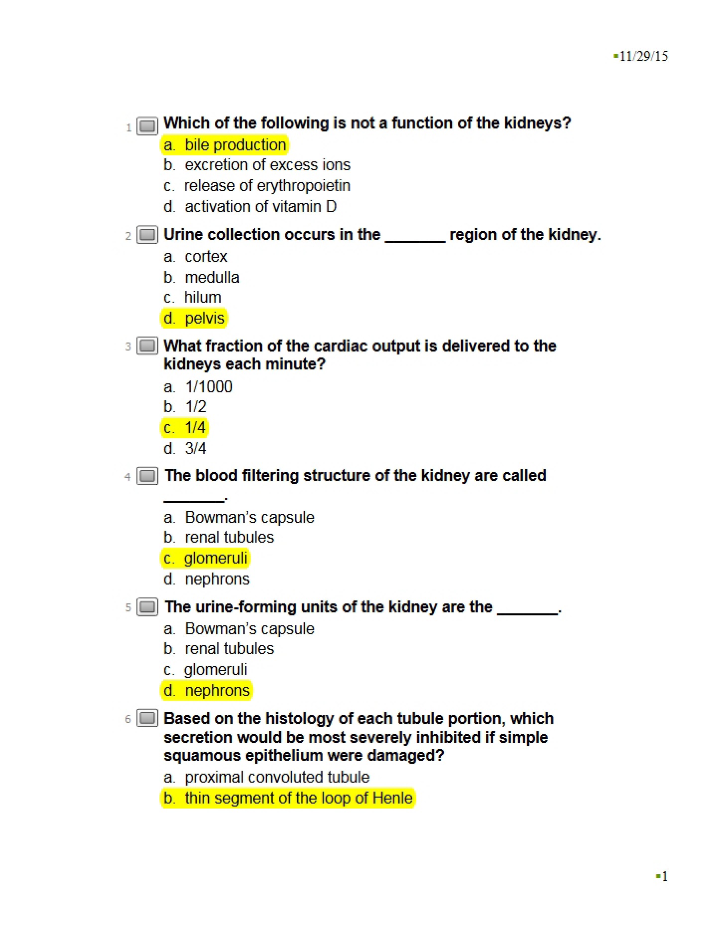 General Study Guide